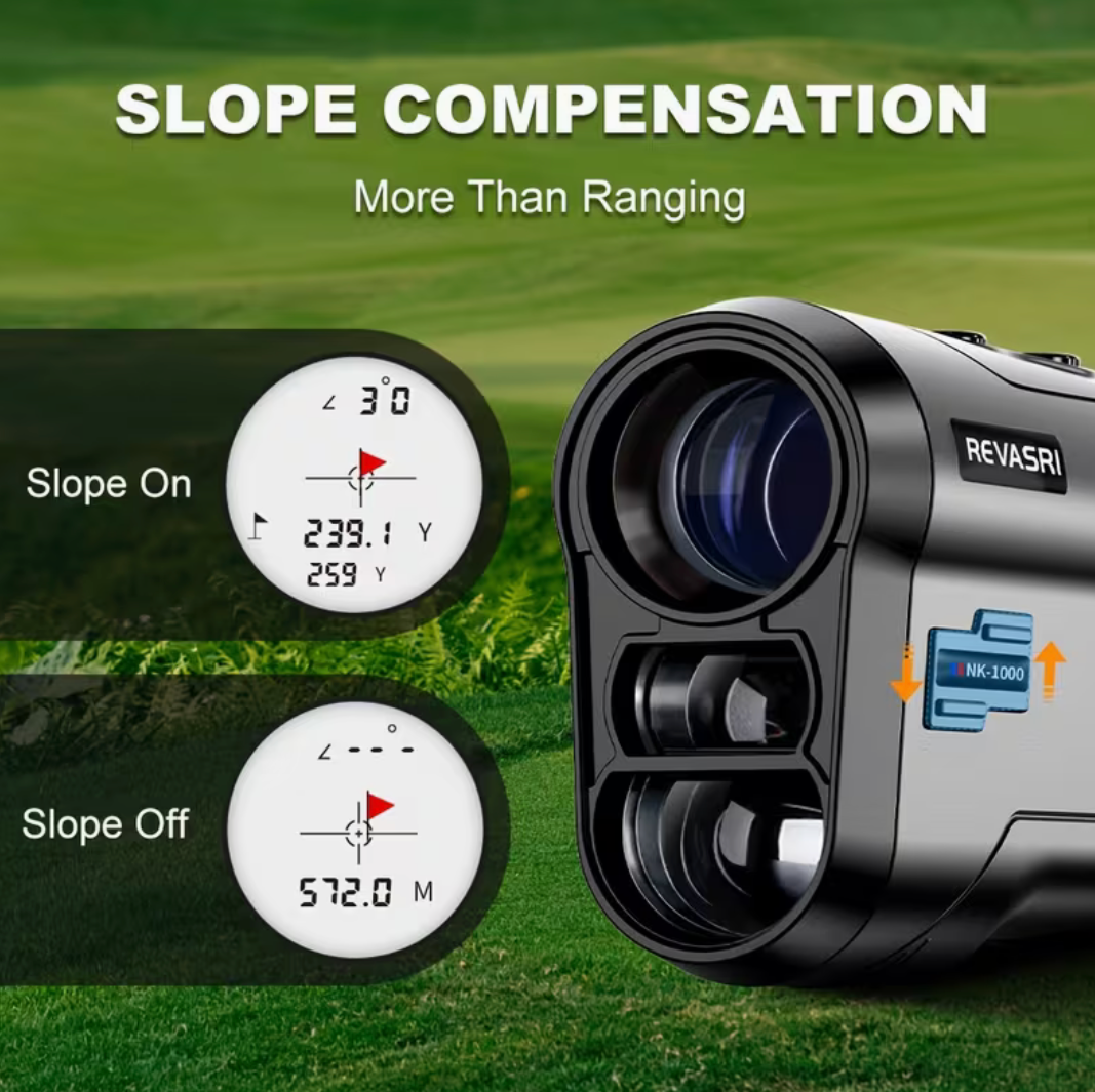 Golf Rangefinder with Slope & Flag Lock
