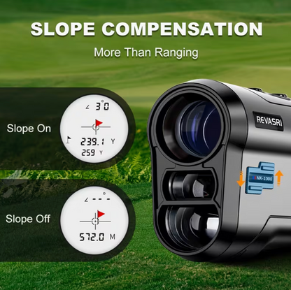 Golf Rangefinder with Slope & Flag Lock
