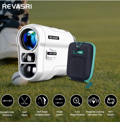 Golf Rangefinder with Slope & Flag Lock