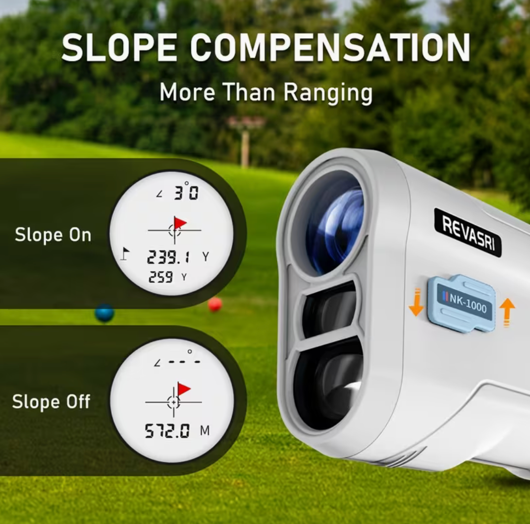 Golf Rangefinder with Slope & Flag Lock