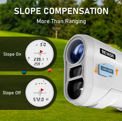 Golf Rangefinder with Slope & Flag Lock